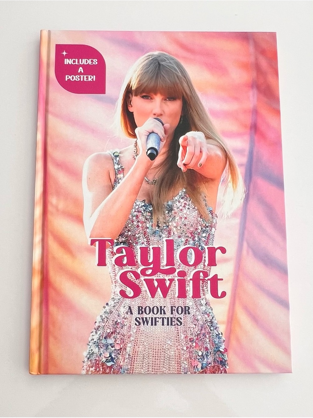 Taylor Swift A Book For Swifties Hardcover Fan Book 2024 No Poster inside.